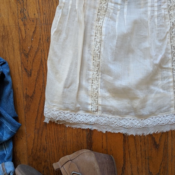 Rare Rebecca Taylor Cotton Lace Crochet Camisole - Picture 8 of 8